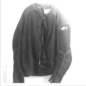 XL black joe rocket motorcycle jacket